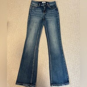 Cello Dark Blue Flare Jeans